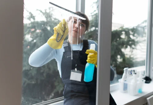 Nettoyage de vitres intérieures et extérieures à Cruzy